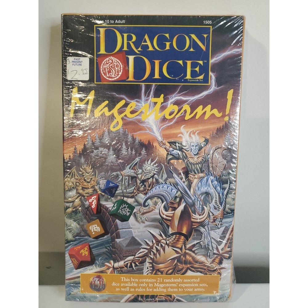 TSR Dragon Dice Magestorm! Expansion | Randomly Assorted Dice Game | Sealed *